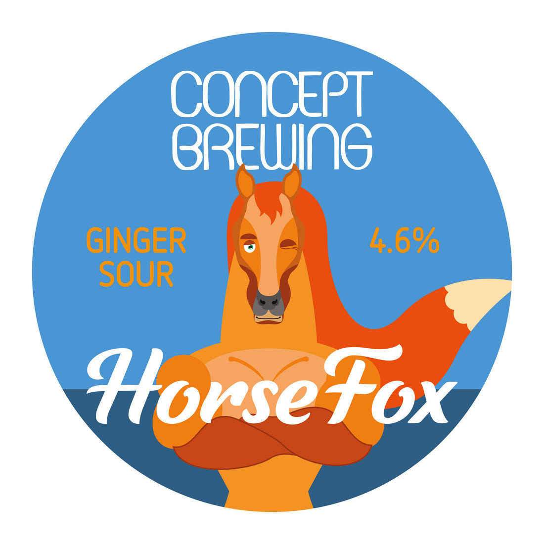 HORSE FOX 4.6% Ginger Sour