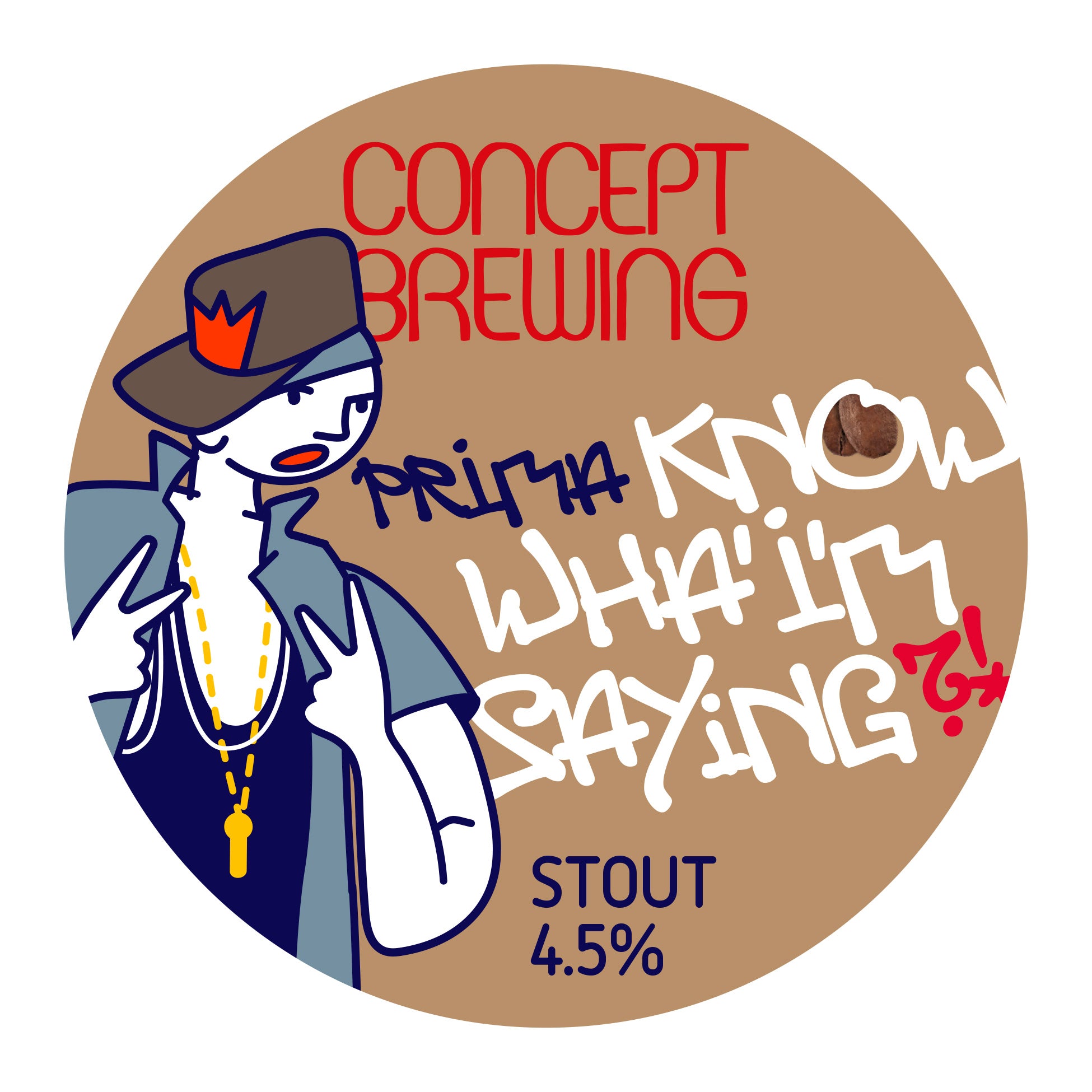 PRIMA KNOWWHAIMSAYN' 4.8% STOUT