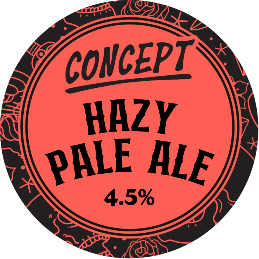 Hazy Pale Ale 4.5% A.K.A. 'No One Wants to Admit They Ate Nine Cans of Ravioli'